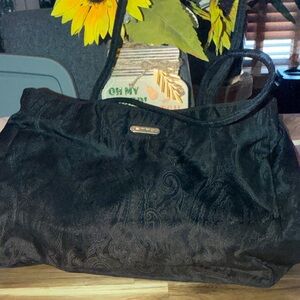 Etro Black Textured Fabric Accessory